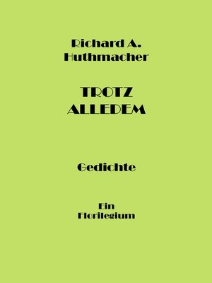cover image of Trotz alledem